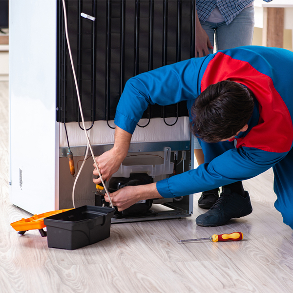 how much do you charge for refrigerator repair services in Carrollwood Florida